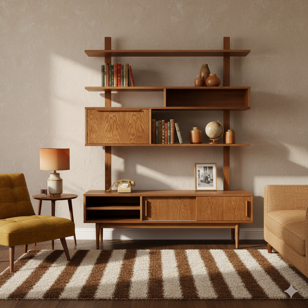 Vinyl record shelf – a combination of collecting passion and