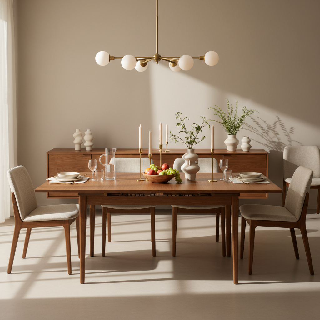 Large Extendable Dining Table: Ideal for Families and Guests – Pastform Furniture