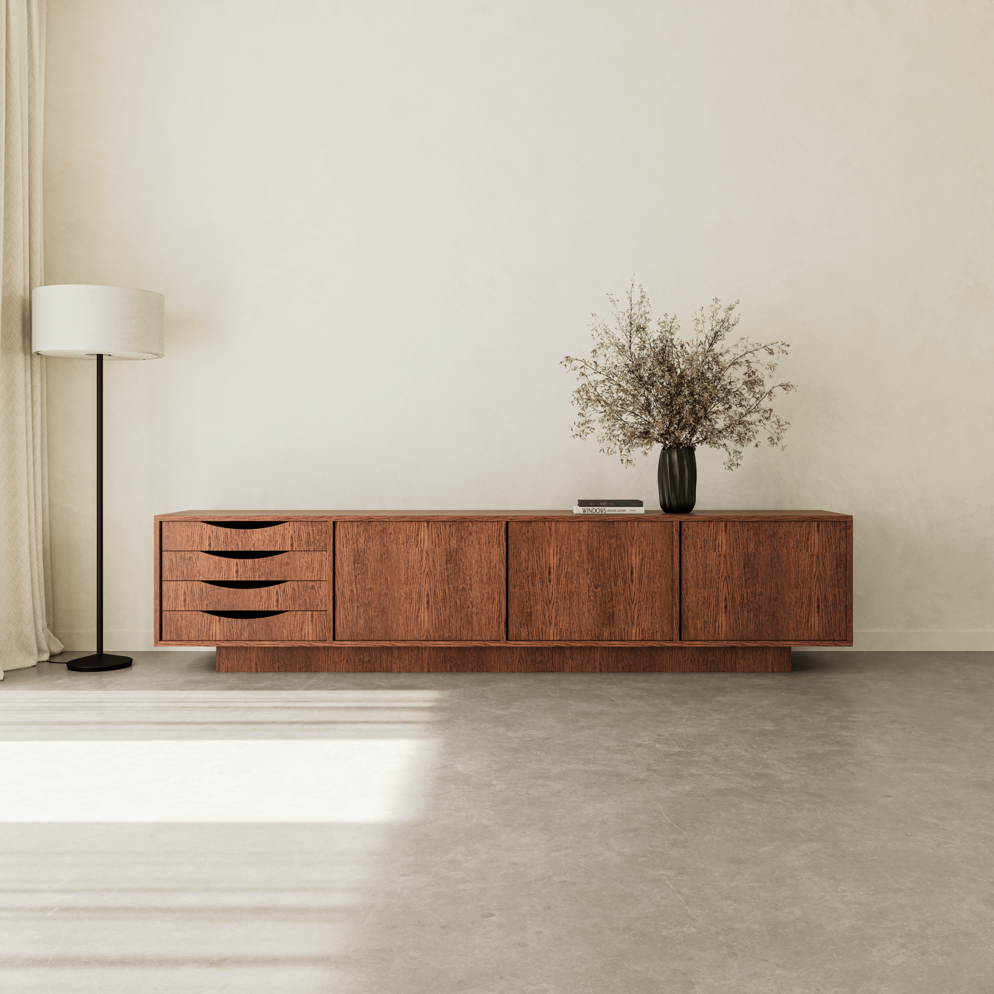 Komoda LONG BROWN - Pastform Furniture