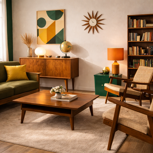 Qué es el estilo retro: décadas, rasgos y popularidad – Pastform Furniture