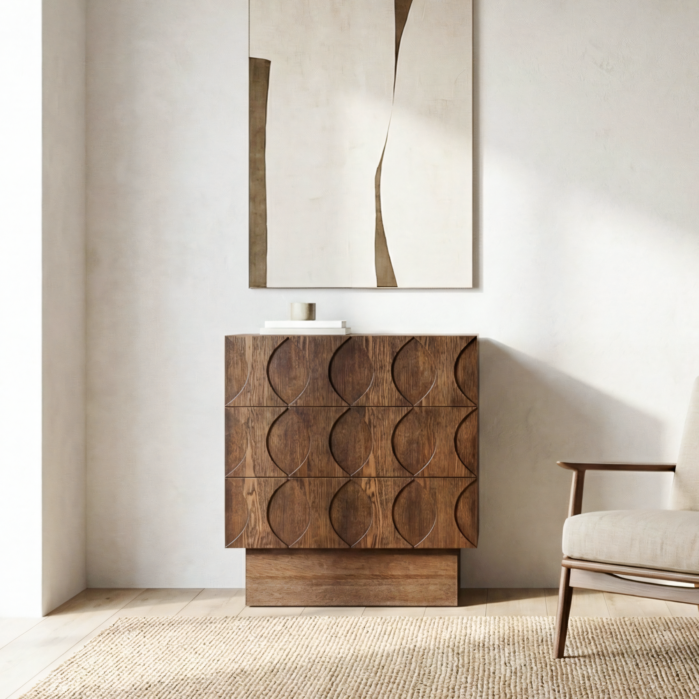 Komoda retro LIBRA HIGH