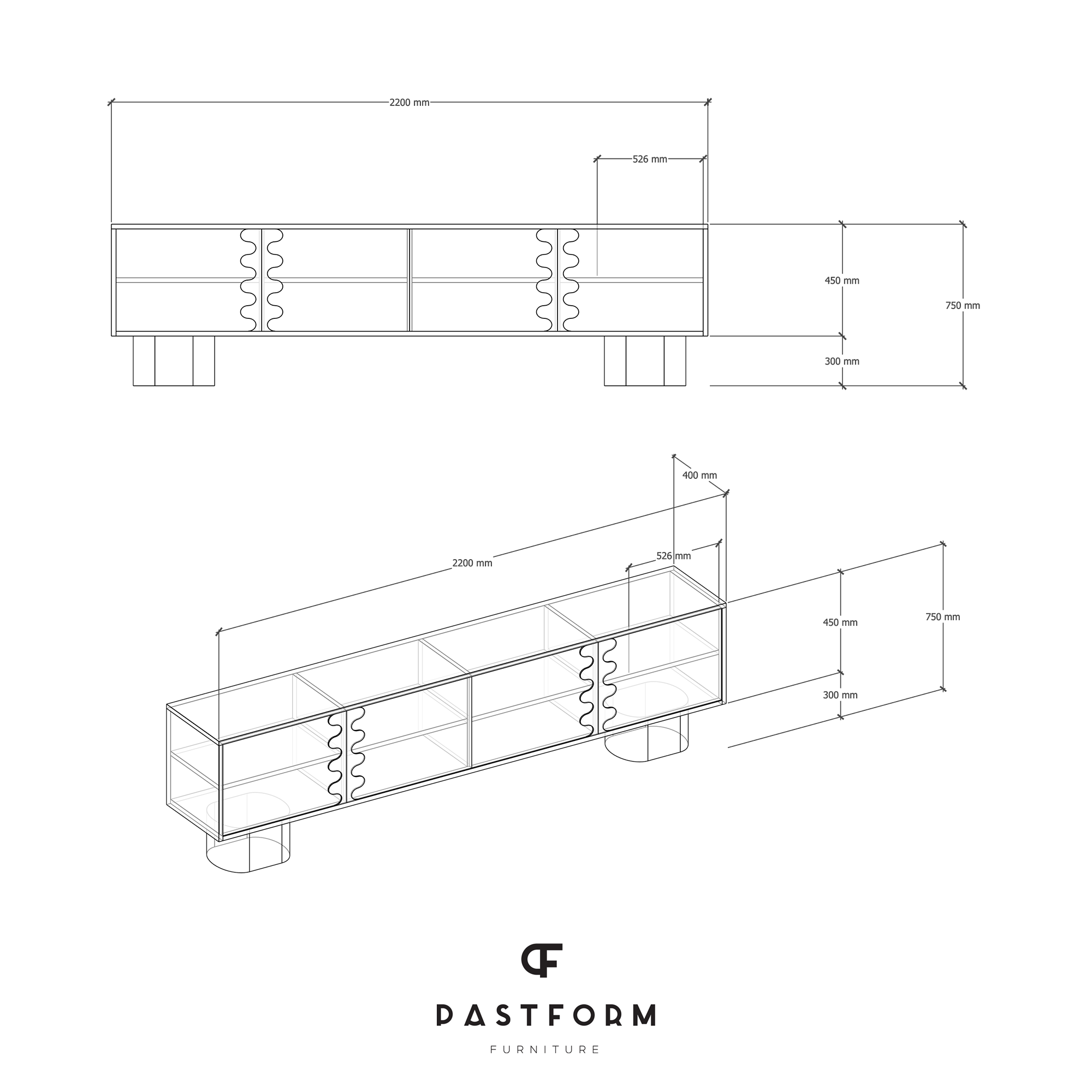 MERROW L Sideboard