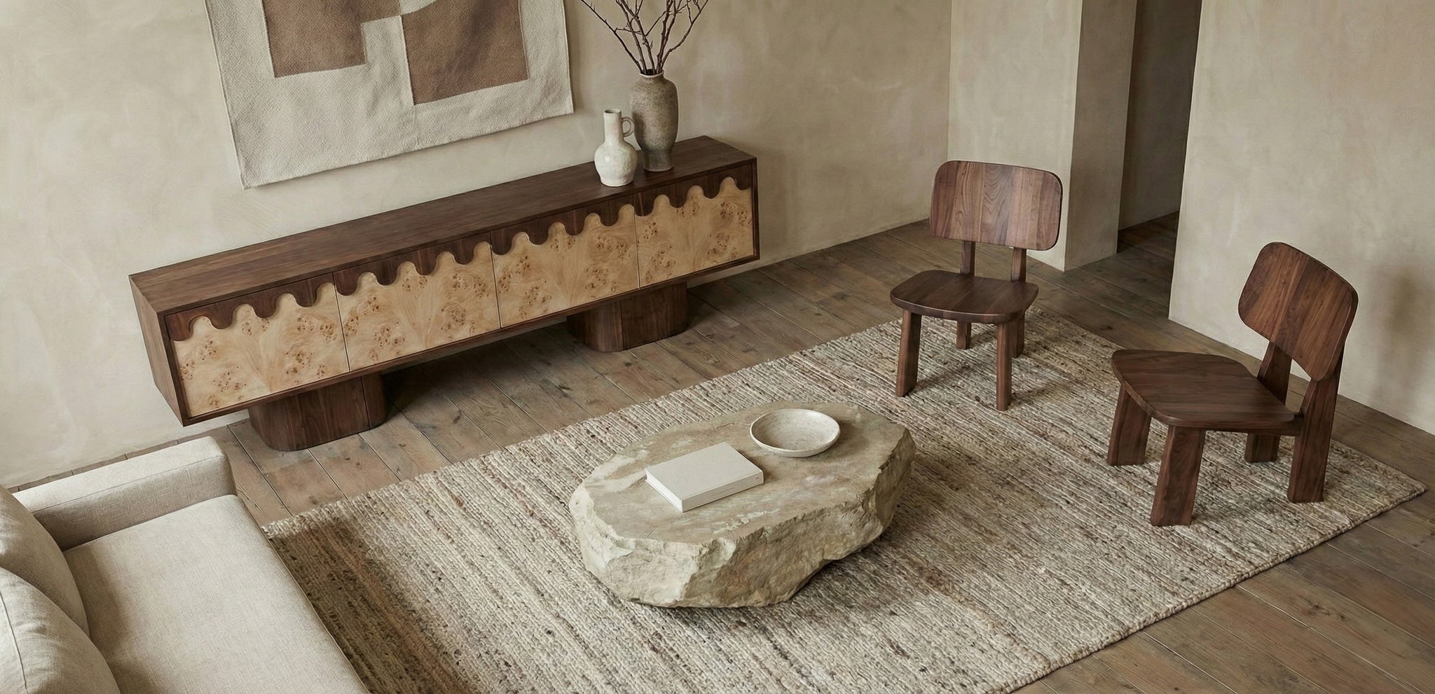 MERROW BURL Sideboard